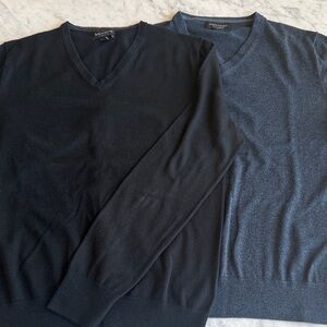 Banana Republic V Neck Luxury Blend Sweater Bundle
